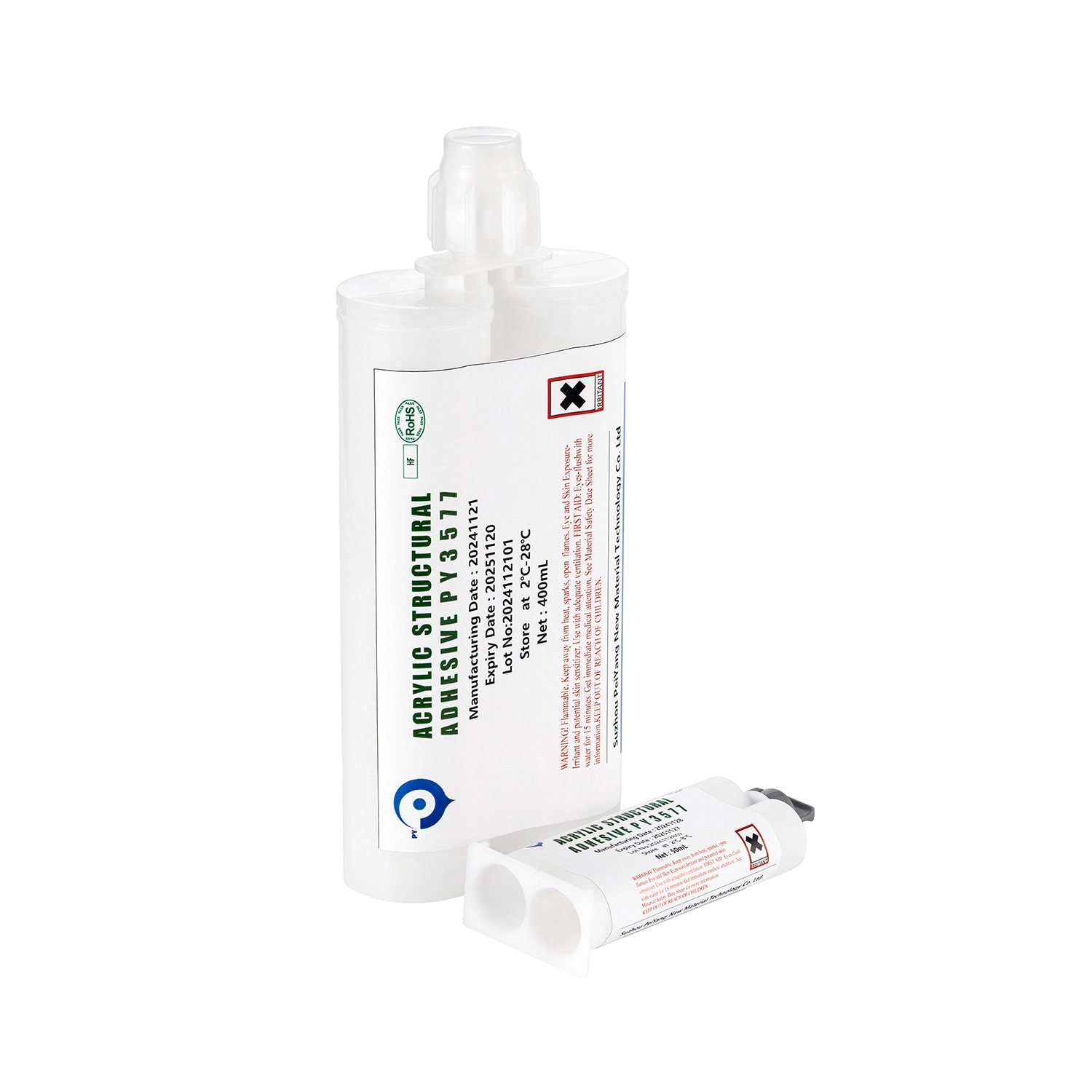 PY 3577 Low-Odor Acrylic Ester Structural Adhesive