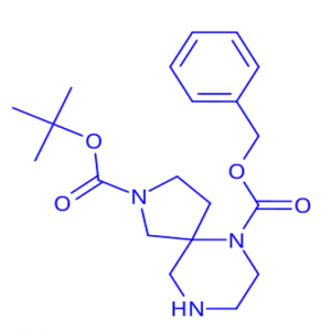 6-Benzyl 2-tert-butyl 2,6,9-triazaspiro[4.5]decane-2,6-dicarboxylate
